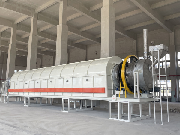 名稱：焙燒環(huán)保吸附劑，規(guī)格：?1.5x18米電加熱自動(dòng)控溫